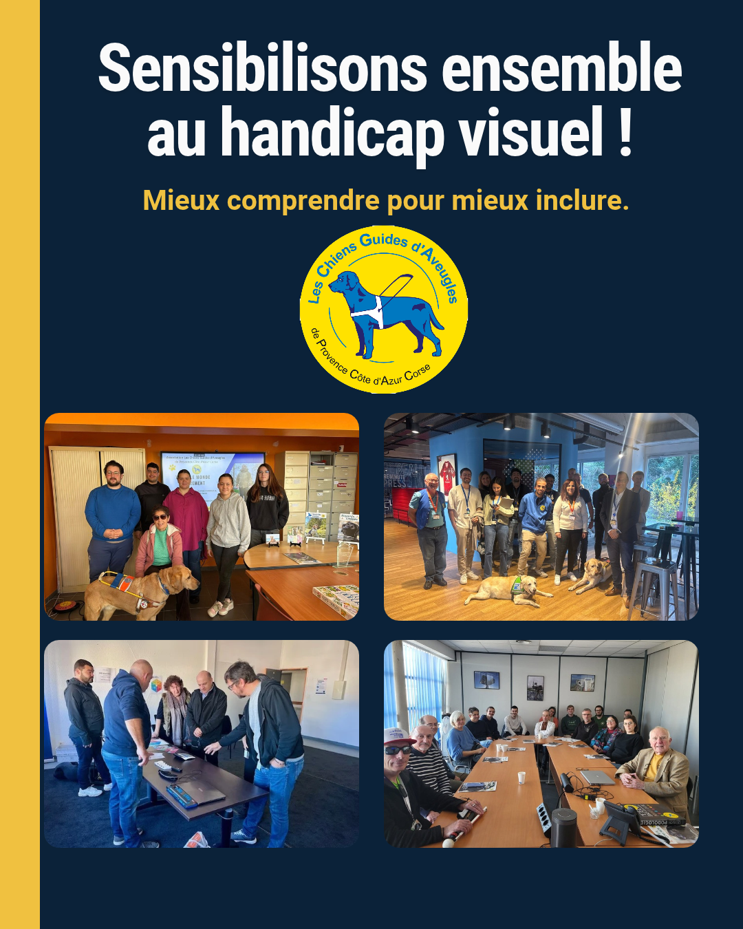 SEEPH 2026 : nos actions de sensibilisation au handicap visuel en entreprise
