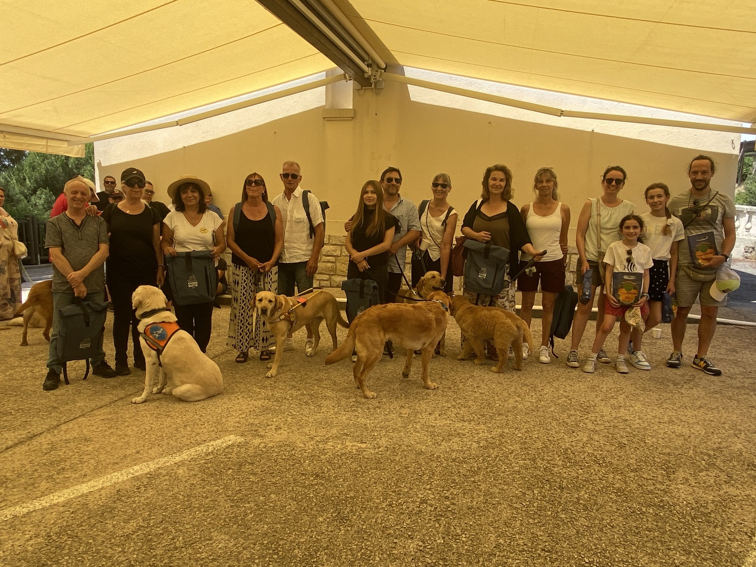 les équipes gagnantes à Eze